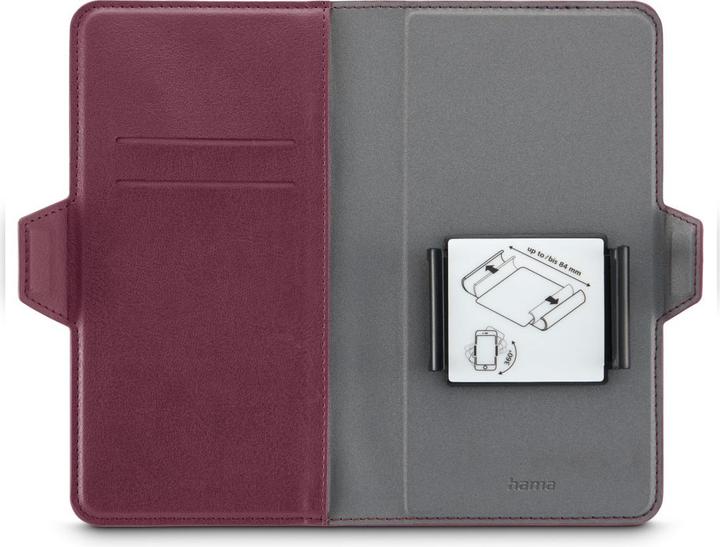 Immagine prodotto Hama Custodia per cellulare, universale, Eco, per cellulari di dimensioni 7,5 x 15,3 cm, rosso (Universale)