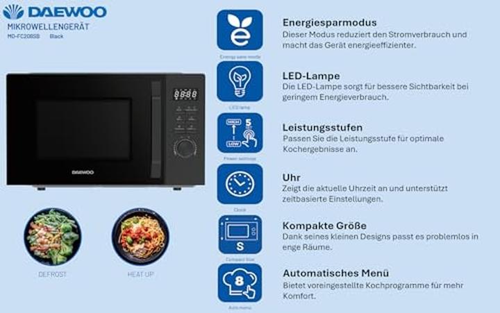 Actual product image Daewoo MD-FC206SB (20 l)