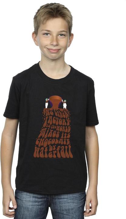 Produktbild Willy Wonka & the Chocolate Factory Chocolate Waterfall TShirt Jungen (104)