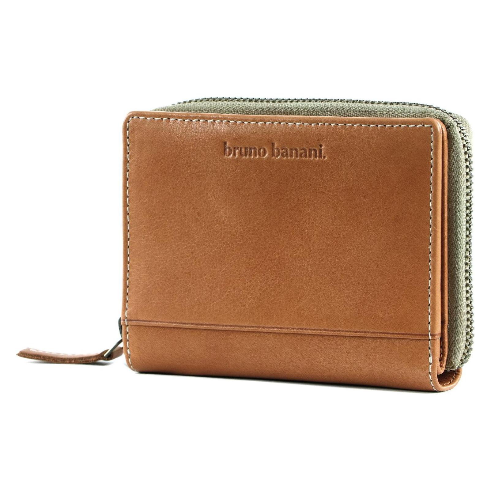Bruno Banani, Herren, Portemonnaie, Wallet Zip With Flap, Braun