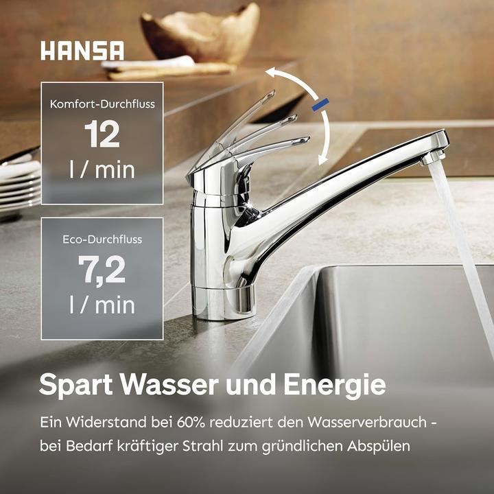 Image du produit Hansa Mitigeur d'évier Hansamix chromé