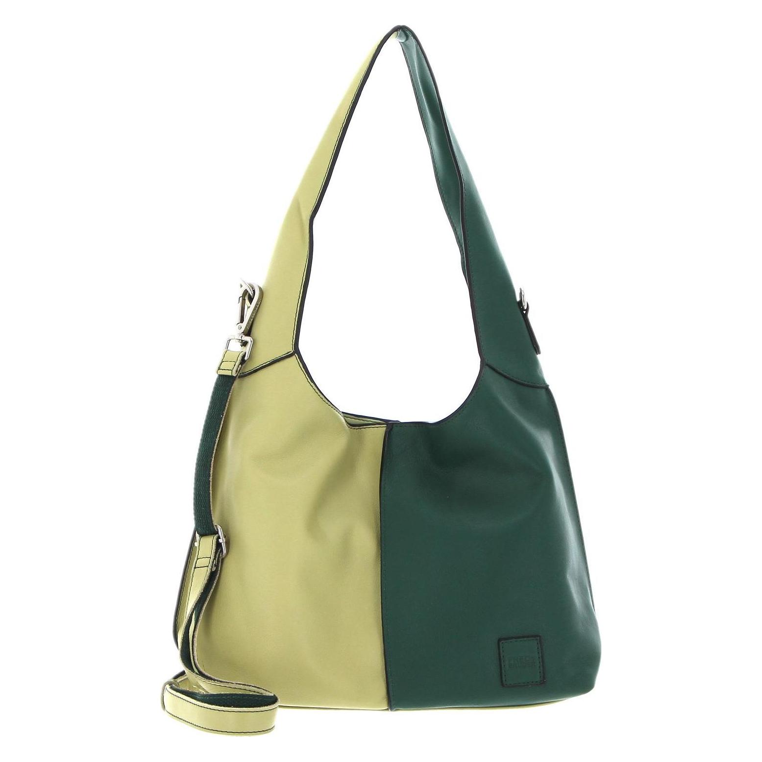 FredsBruder, Damen, Handtasche, Fb Midi Hobo Multicolour, Mehrfarbig, Grün