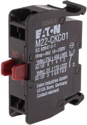Produktbild Eaton Kontaktblock 1 Öffner (Keilriemen)