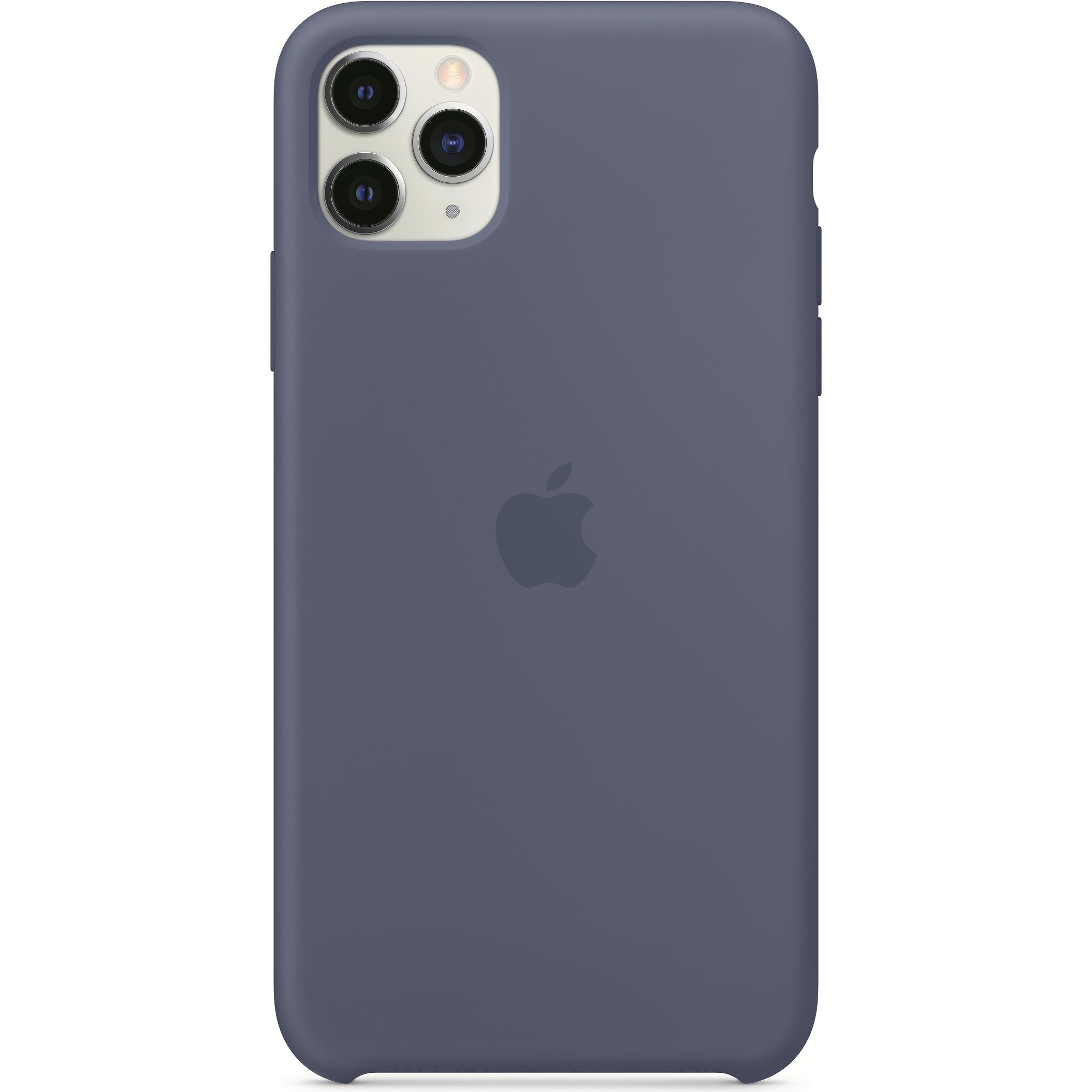 Apple Silikon Case (Apple iPhone 11 Pro Max), Smartphone Hülle, Blau