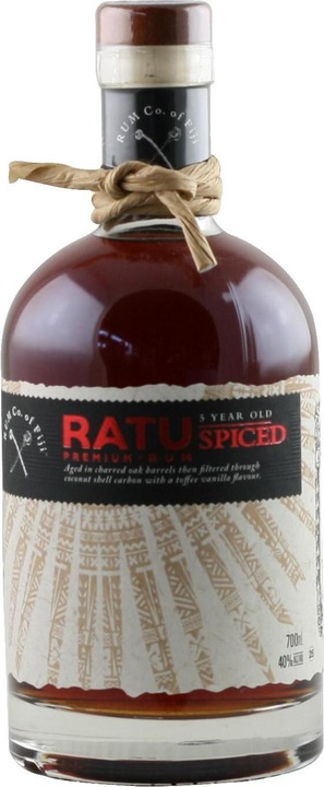 Produktbild Ratu 5 Years Premium Spiced Rum Fiji Handcrafted (1 x 70 cl)