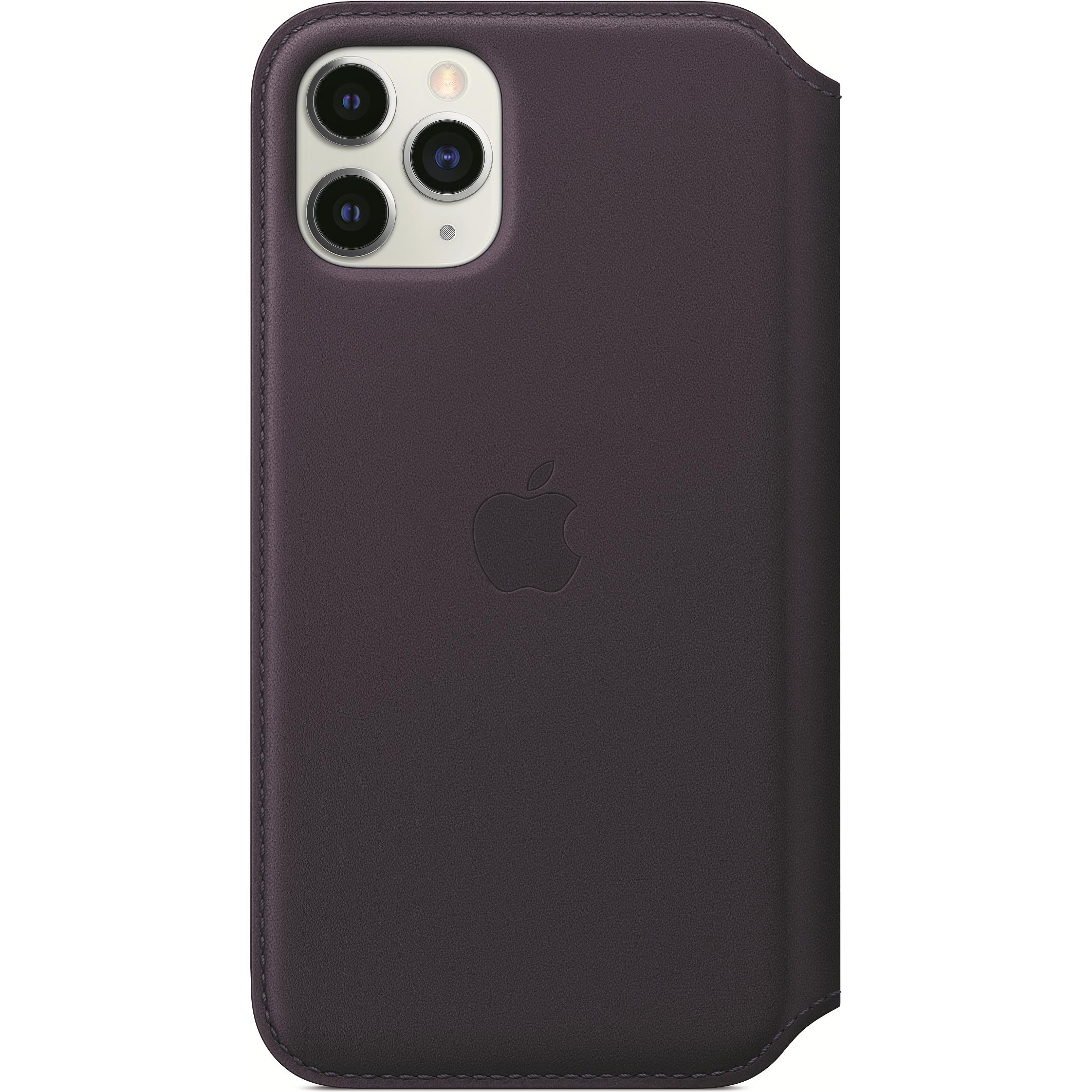 Apple Leder Folio (Apple iPhone 11 Pro), Smartphone Hülle, Violett