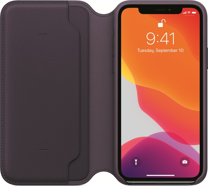 Actual product image Apple Leather Folio Case (Apple iPhone 11 Pro)