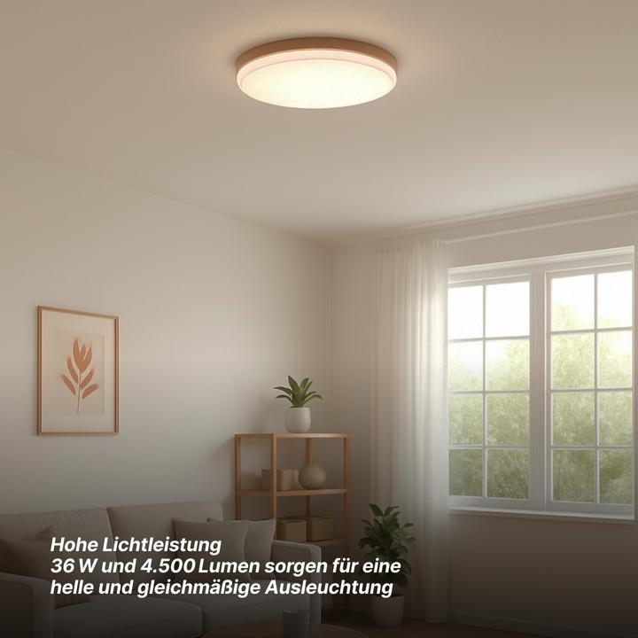Produktbild Brilliant G80846/Baarlo LED-Deckenleuchte LED fest eingebaut W Weiss matt (4500 lm)