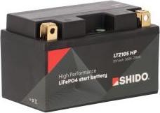 Actual product image Shido Lithium LTZ10S HP LION -S- (12 V, 6 Ah, 360 A)