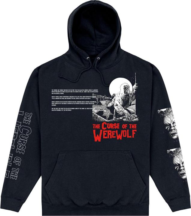 Produktbild Horror Line The Curse Of The Werewolf Kapuzenpullover (M)