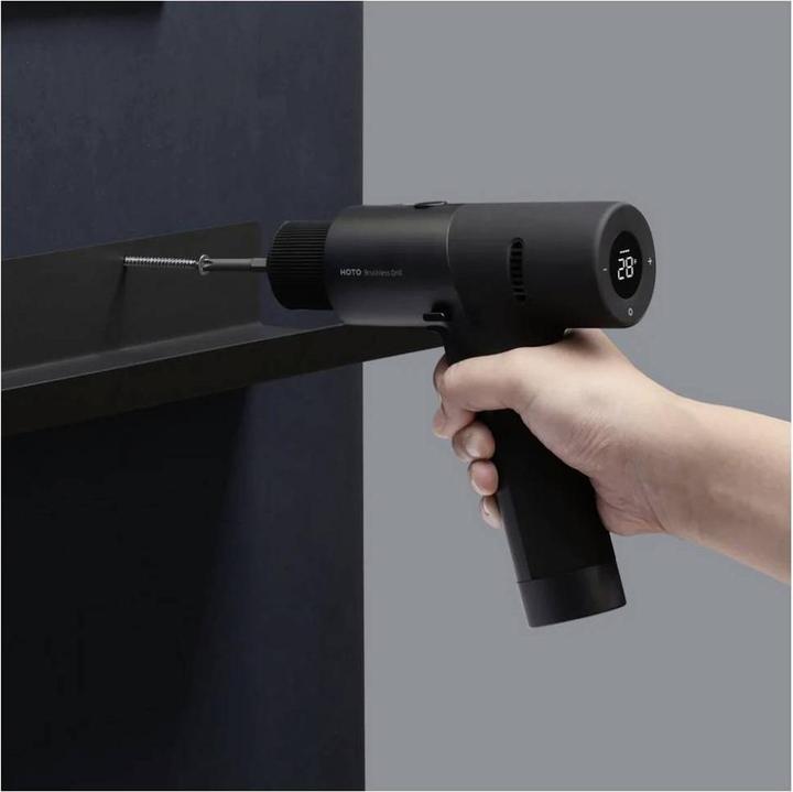 Actual product image Hoto QWLDZ001 drill 1400 RPM Black