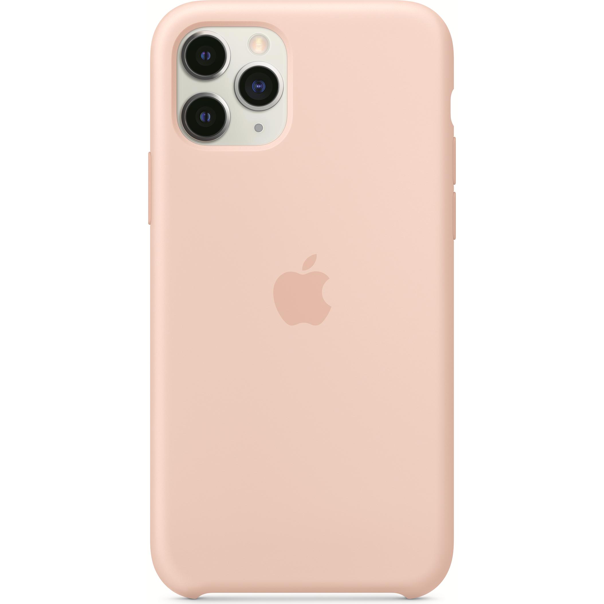 Apple Silikon Case (Apple iPhone 11 Pro), Smartphone Hülle, Pink