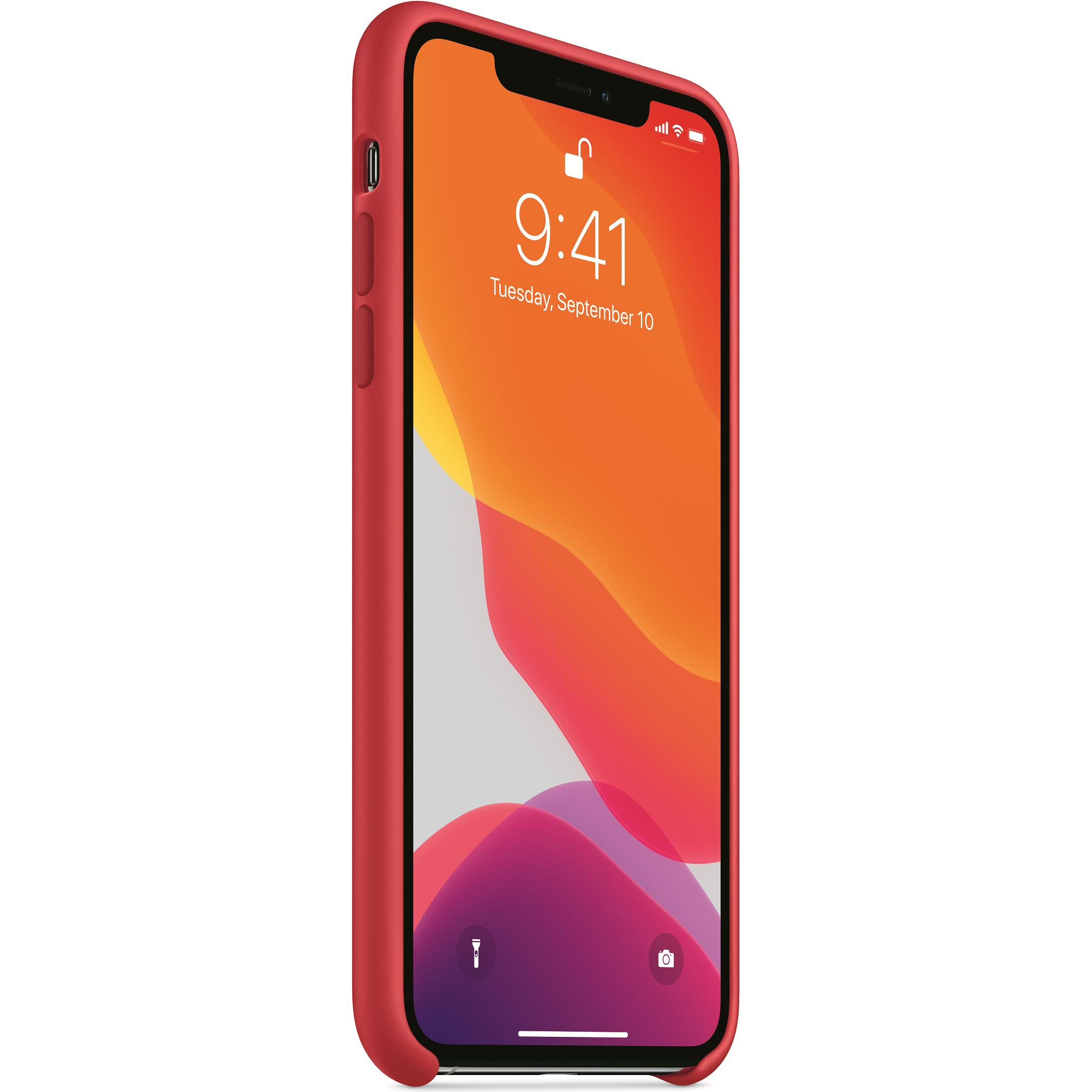 Thumbnail - Apple Silikon Case (Apple iPhone 11 Pro Max), Smartphone Hülle, Rot