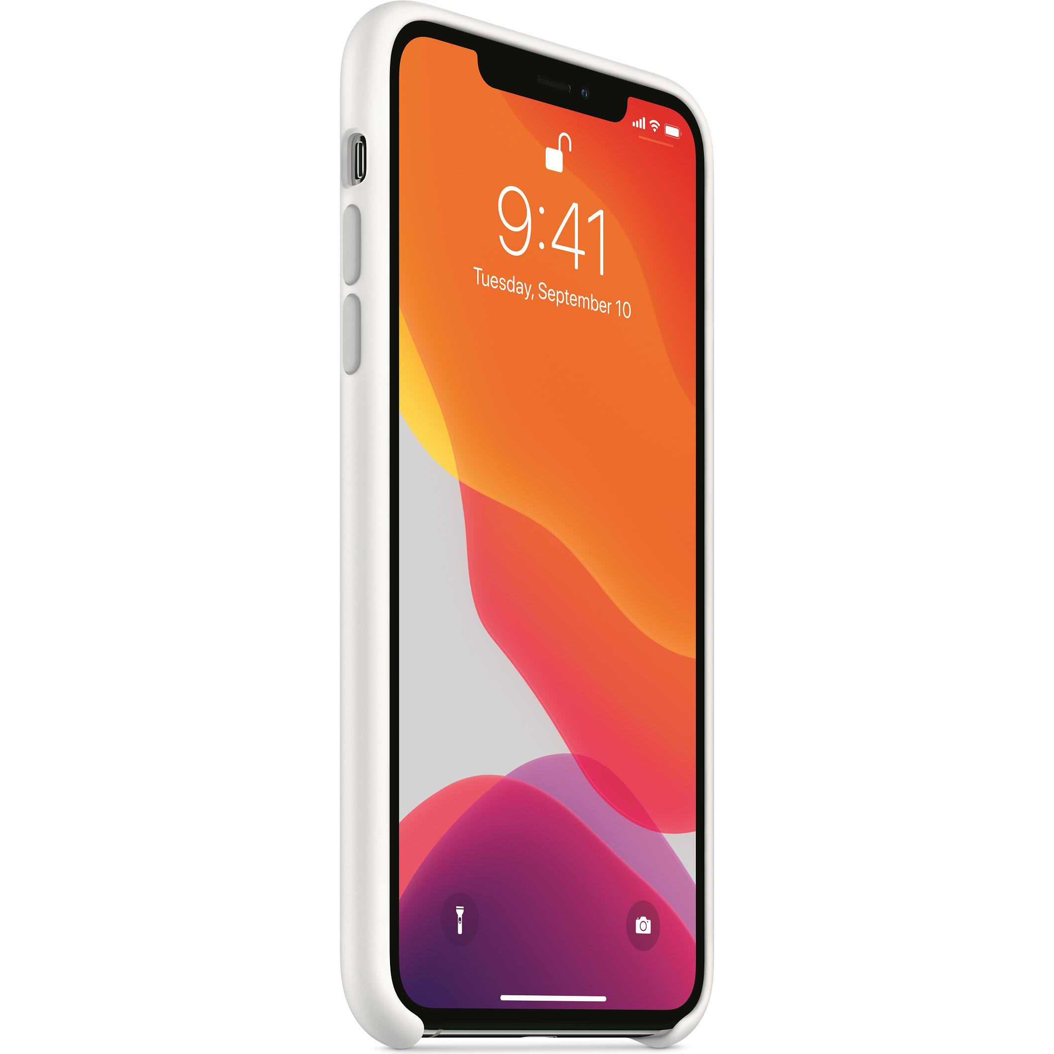 Thumbnail - Apple Silikon Case (Apple iPhone 11 Pro Max), Smartphone Hülle, Weiss