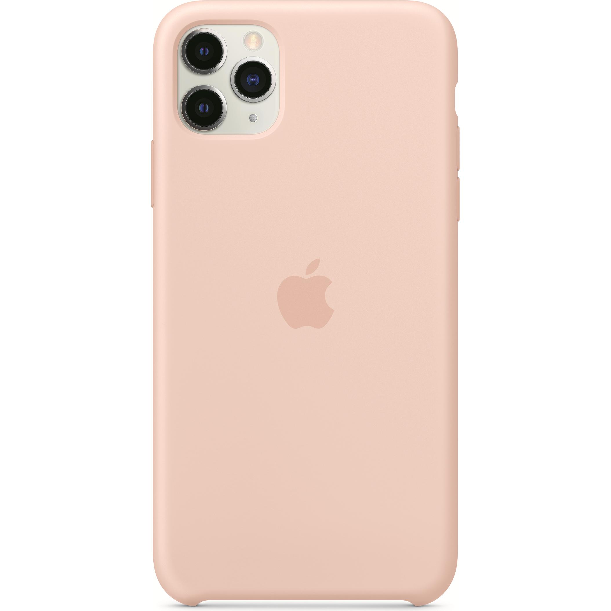 Apple Silikon Case (Apple iPhone 11 Pro Max), Smartphone Hülle, Pink
