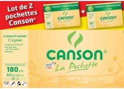 Image du produit Canson Papier à dessin "C"... Grain, DIN A4, set de 2 pièces (A4)
