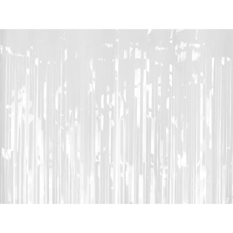 Partydeco Deko-Vorhang weiss (1 pz.)