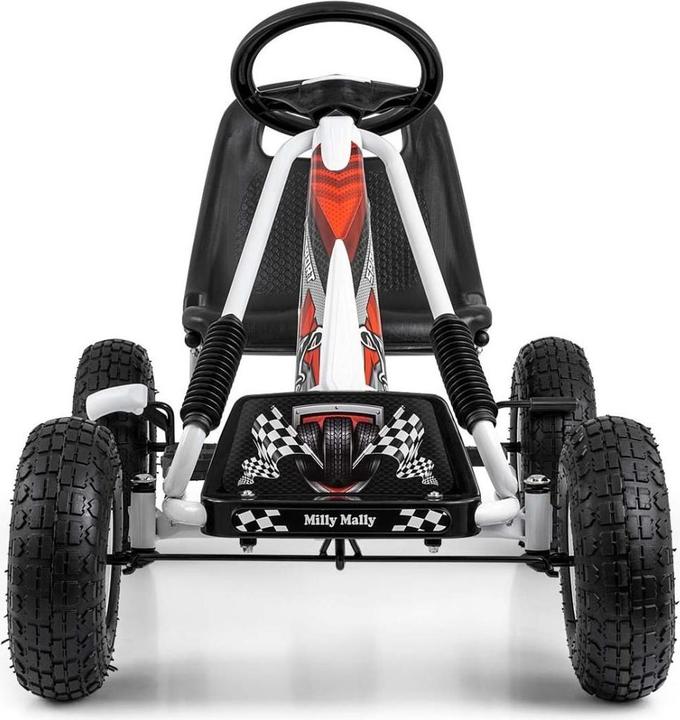 Actual product image Mally Kinder-Gokart Milly Thor weiss