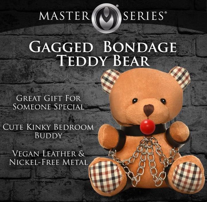 Produktbild Master Series Gagged Bondage Bear