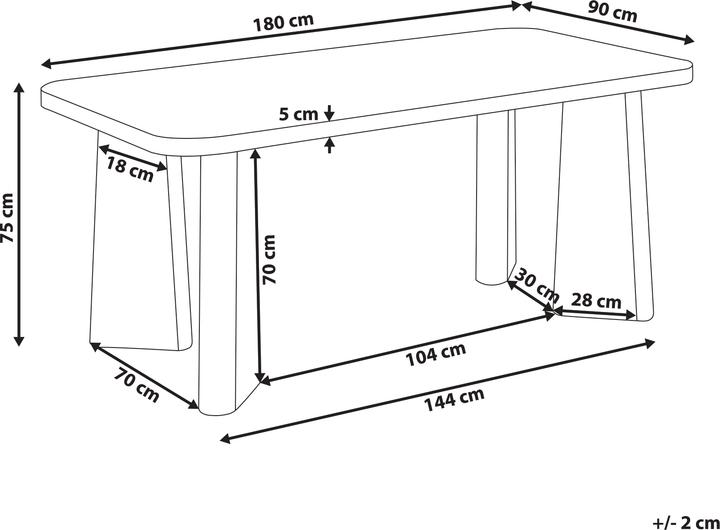 Image du produit Beliani Atlin