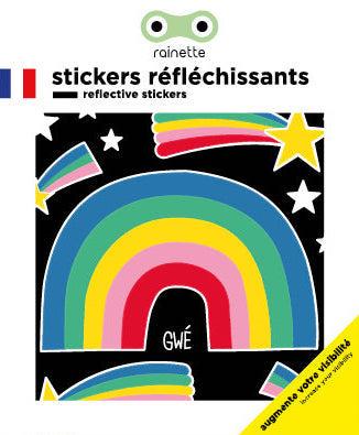 Image du produit Rainette Autocollants réfléchissants, Rainbows