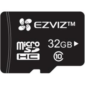 EZVIZ Carte Micro SD 32Gb (32 GB, microSDXC, U1, UHS-I), Speicherkarte, Schwarz