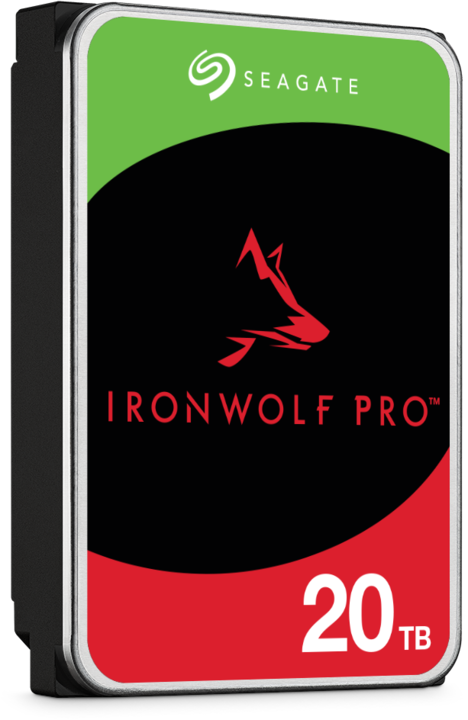 Productafbeelding Seagate IronWolf Pro ST20000NT001, 3.5", 20000 Go, 7200 tr/min (20 TB, 3.5", CMR)