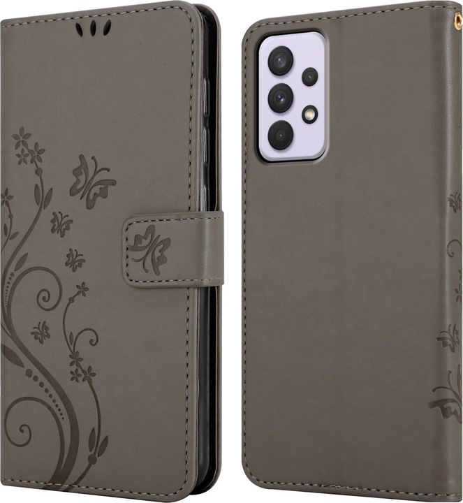 Produktbild Cadorabo Flower Book Hülle (Samsung Galaxy A33 5G)