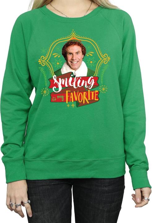 Immagine prodotto Elf Buddy Smiling Felpa Donna (L)