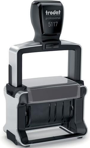 Actual product image Trodat Word band stamp with date 5117 4mm French