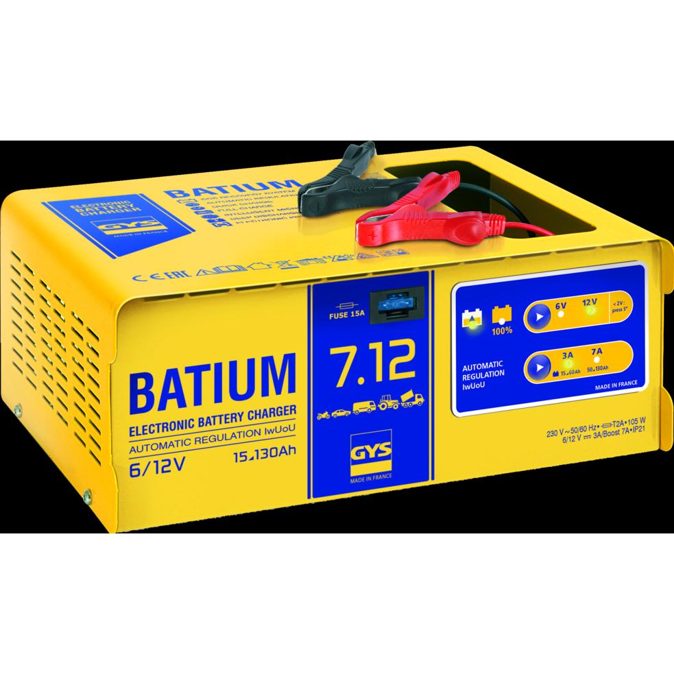 Thumbnail - GYS, Batterieladegerät, Batium 7/12 (6V, 12V, 11 A)