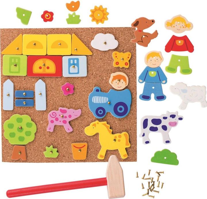 Produktbild Goki Hammerspiel Farm (Deutsch, 1 Spieler)