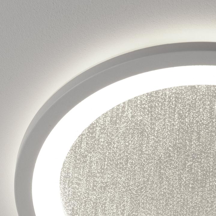 Immagine prodotto Brilliant Lampada da soffitto a LED con effetto glitter, 22 W, 2200 lm, 4000 K, bianco (2200 lm)
