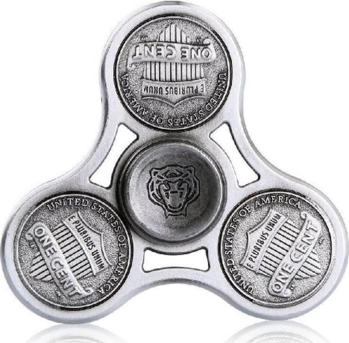 Image du produit FidgetSpinner One Cent Coins Dollar Pièce de monnaie Main Spinner