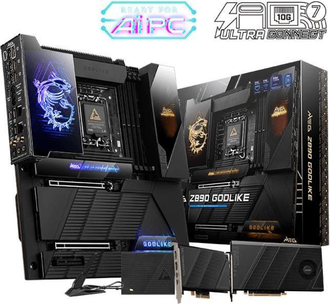 Immagine prodotto MSI MEG Z890 GODLIKE (LGA 1851, Intel Z890, E-ATX)