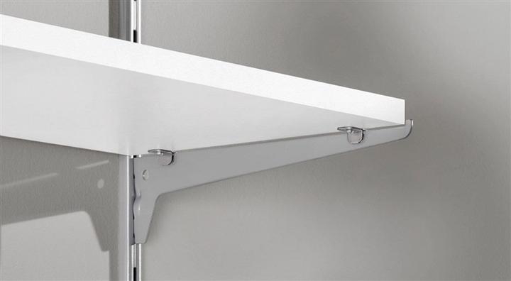 Dolle Shelf fixing Monofix stainless steel, 12 pcs.