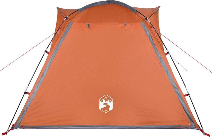 Produktbild vidaXL Campingzelt 4 Personen & Orange 185T Taft (Kuppelzelt, 5.90 kg, 4 Personen)