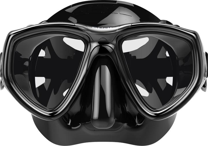 Actual product image Seac Maske Clear Antifog S/Bl Schwarz