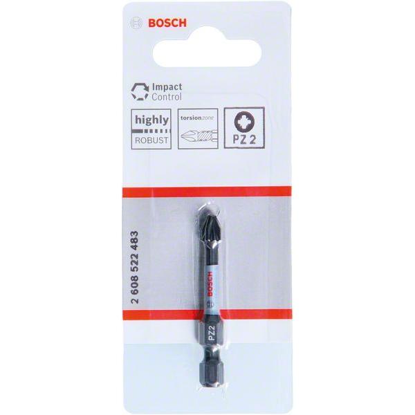 Thumbnail - Bosch Professional Zubehör, Bits, Impact Control PZ2 Power Bit, 1 Stk. (PZ2)