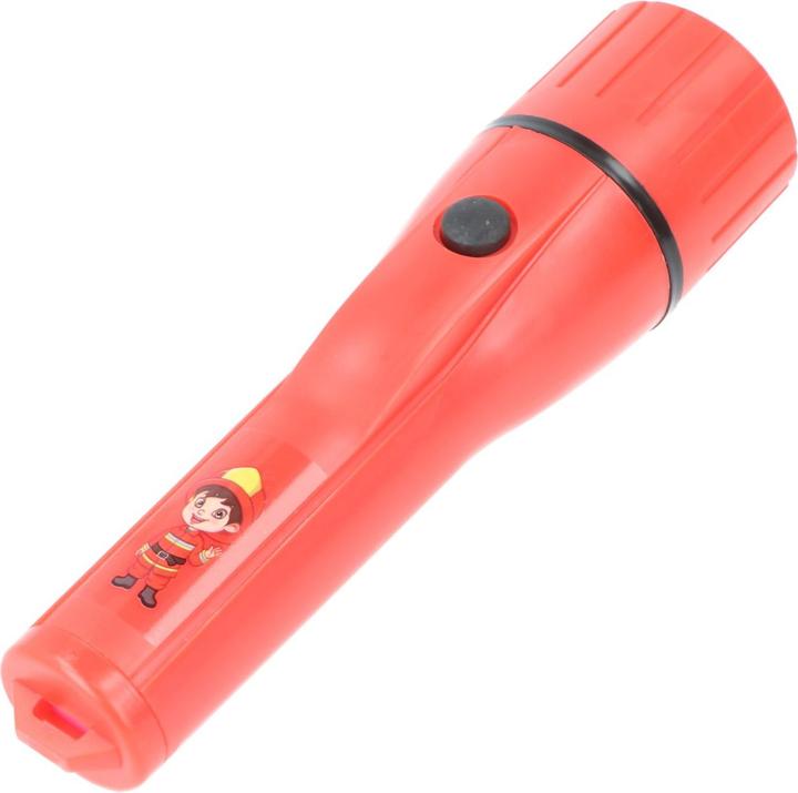 Produktbild AccuCell LED Kindertaschenlampe im tollen Feuerwehrmann Design, einfach zu bedienen