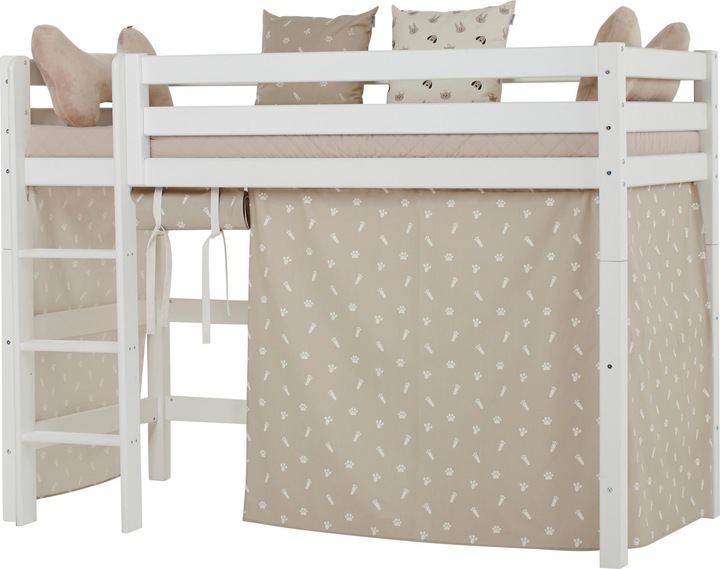 Produktbild Hoppekids Vorhang PETS in Silver Cloud für Mittelhochbett 90x200cm