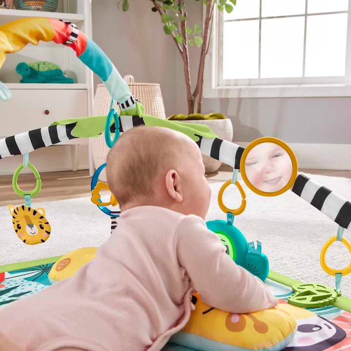 Immagine prodotto Fisher-Price 3-in-1 Rainforest Sensory Gym