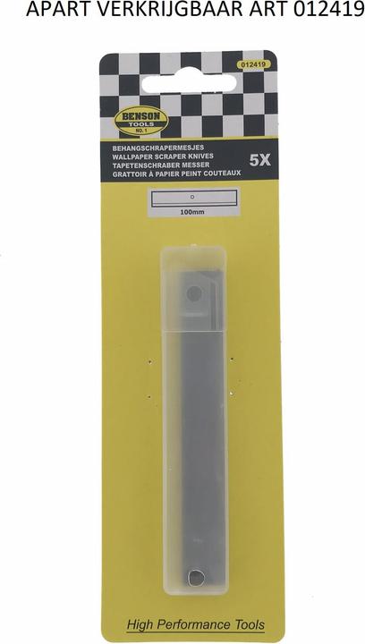 Actual product image Benson Wallpaper scraper 100 mm + 5 scraper inserts