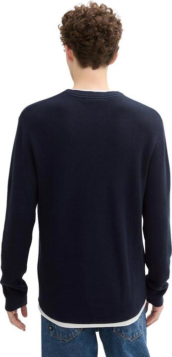 Produktbild Tom Tailor Einfacher Pullover mit Rundhalsausschnitt (XL)