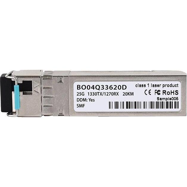 BlueOptics Fortinet SFP28-25G-BX-D-20KM kompatibler SFP28 BO04Q33620D, Transceiver