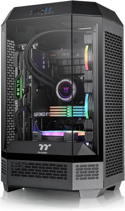 Actual product image Thermaltake The Tower 300 Black (mATX, Mini-ITX)