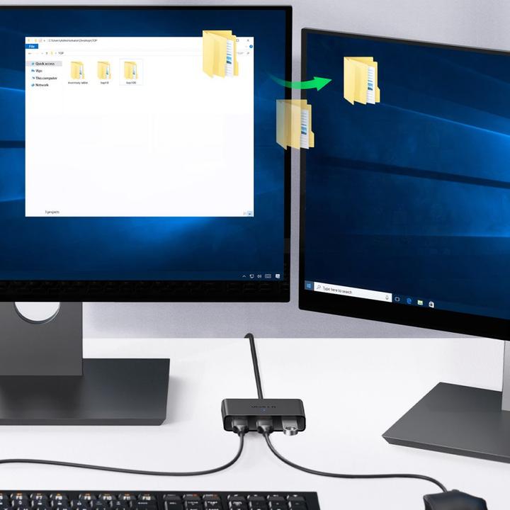 Produktbild Ugreen USB Switch (USB 2.0, 25 cm)