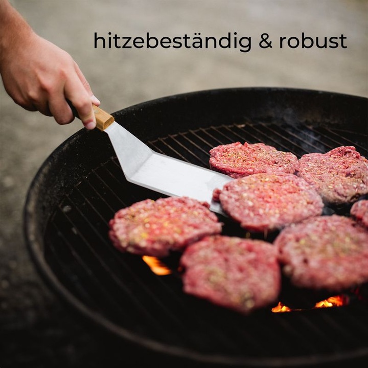 Image du produit Hermex Spatule de cuisine Spatule à barbecue Spatule à burger Set