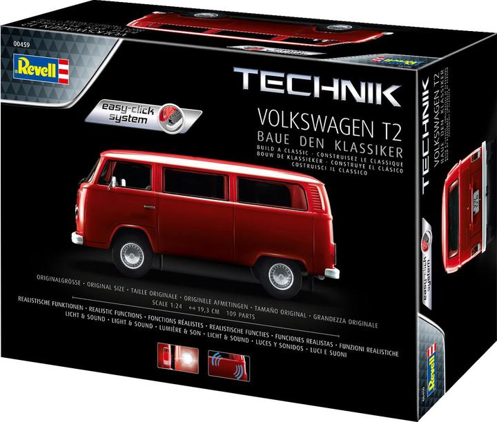 Produktbild Revell Volkswagen T2 - Technik - Easy Click System