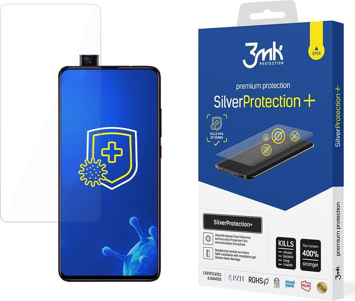 Productafbeelding 3MK SilverProtection+ voor Xiaomi Mi 9T/9T Pro (1 Stuk, Xiaomi Mi 9T Pro, Xiaomi Mi 9T)